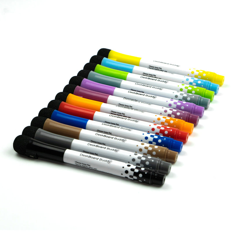 Dry Erase Markers for White Whiteboards - 12 Pack